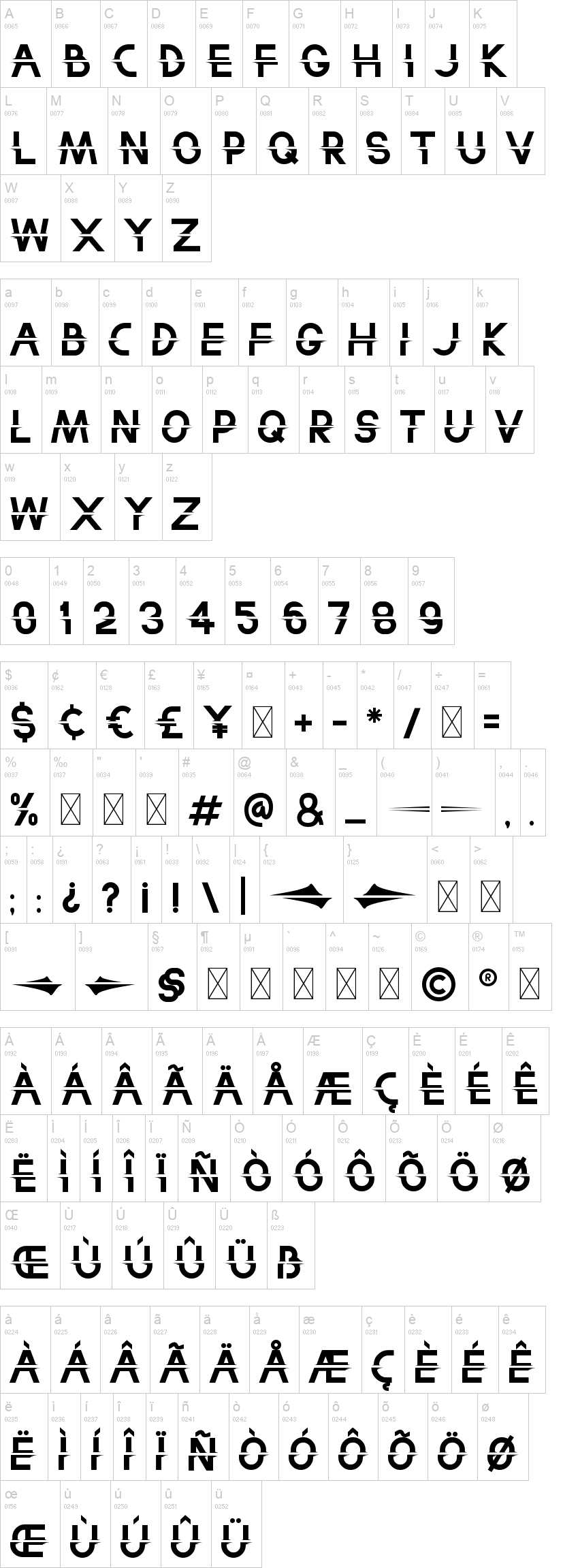 Split On Font