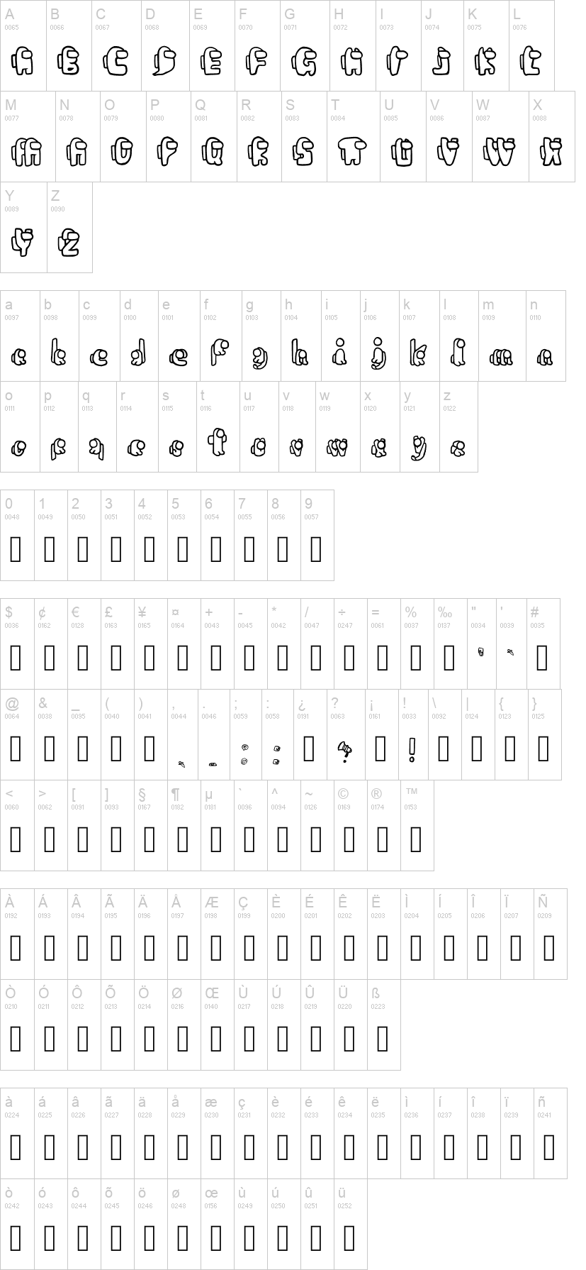 Sussy Baka Font