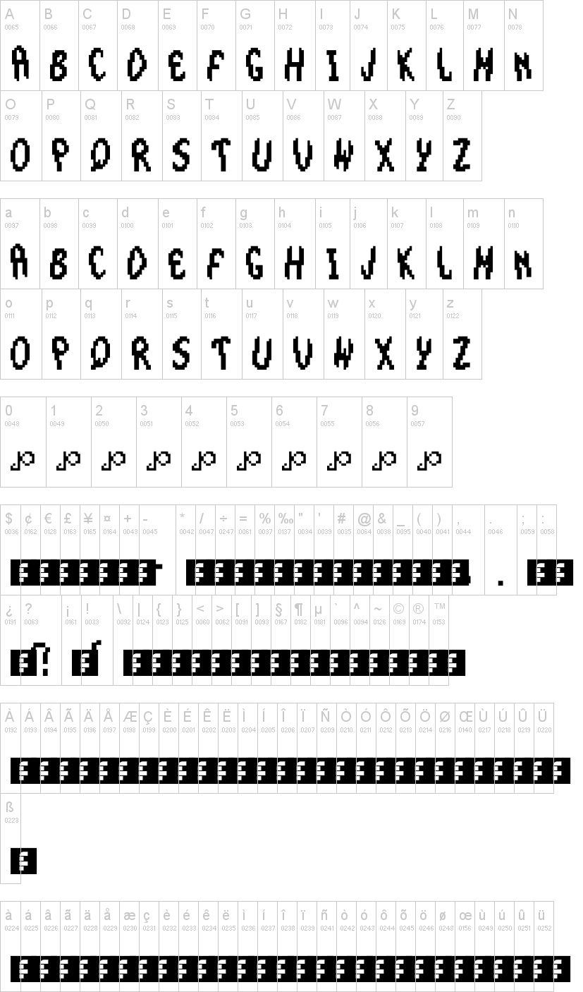 The Smurfs Large Font