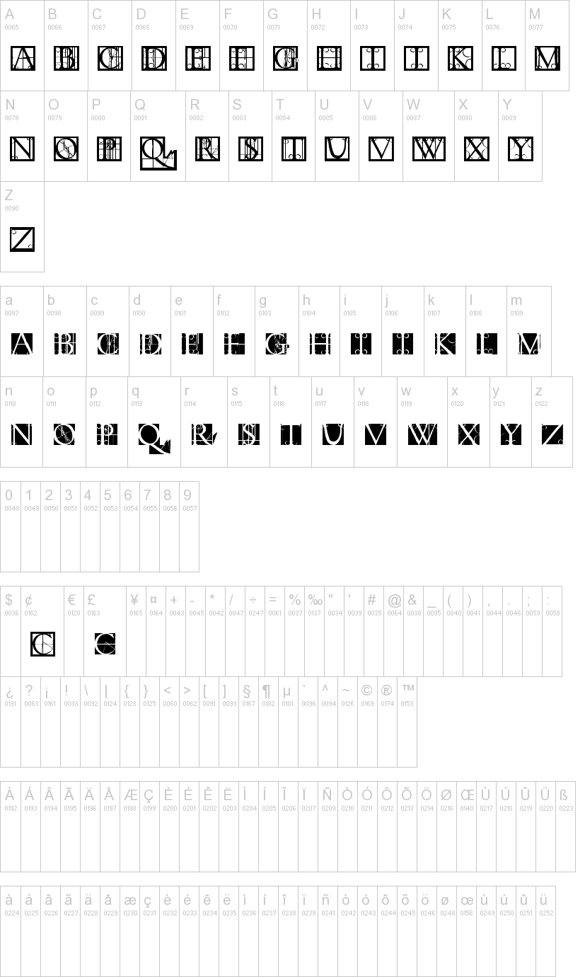 Torniello Initials