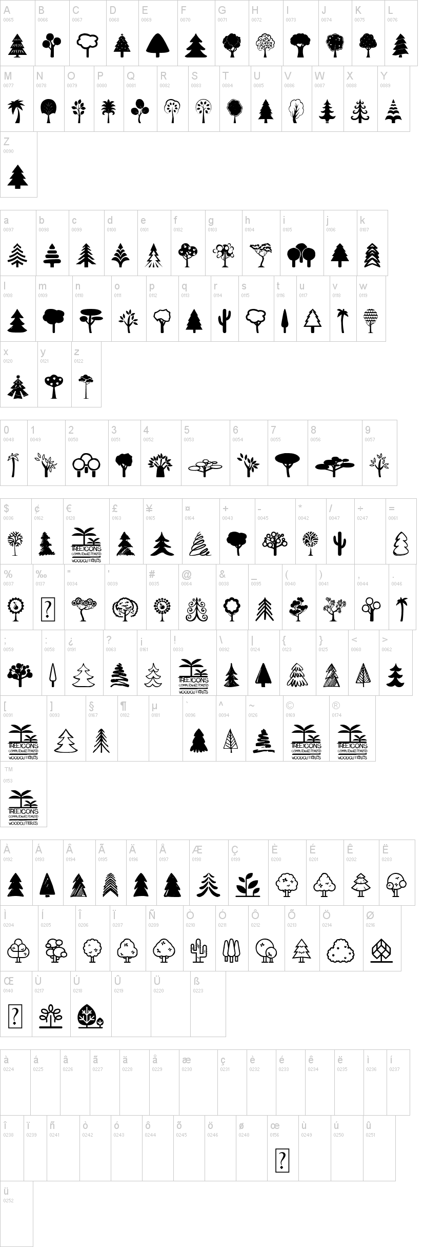 Tree Icons