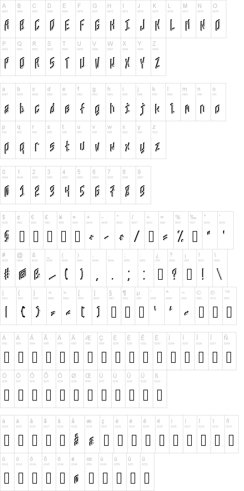 ZX80 Font | dafont.com