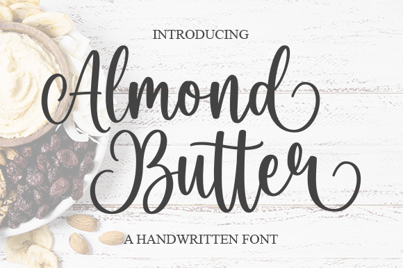 Almond Butter Font | dafont.com