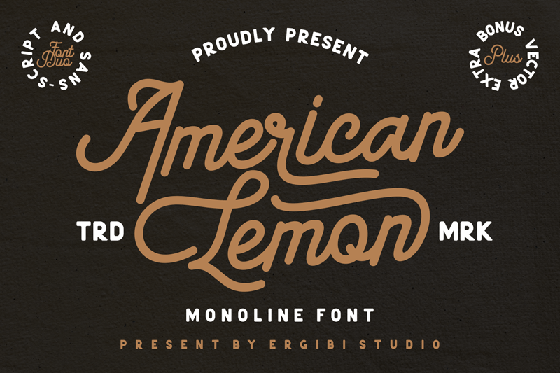 Download Free American Lemon Font Dafont Com Fonts Typography
