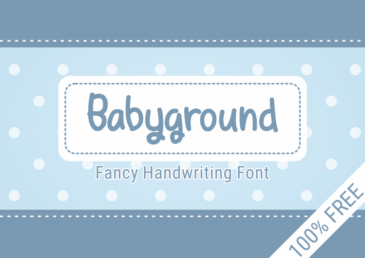 Baby Ground Font | Dafont.com