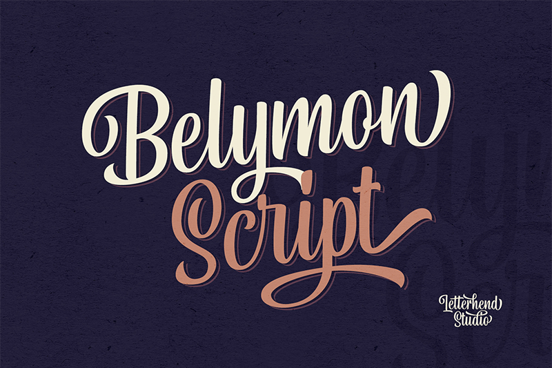 Download Free Belymon Script Font Dafont Com Fonts Typography