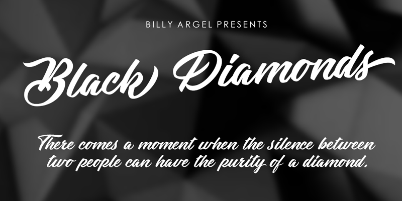 Black Diamonds Font | Dafont.com
