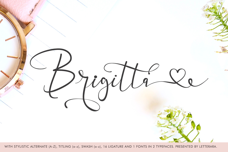 Download Free Brigitta Font Dafont Com Fonts Typography