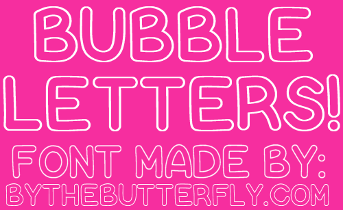 bubble letters font dafont com