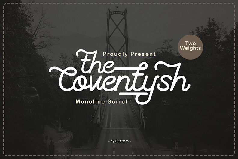 Coventysh Font | dafont.com