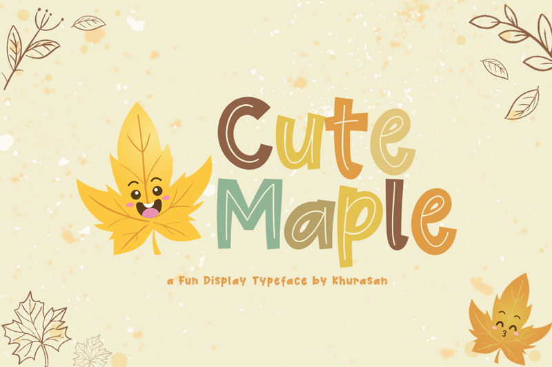 Cute Maple Font | Dafont.com
