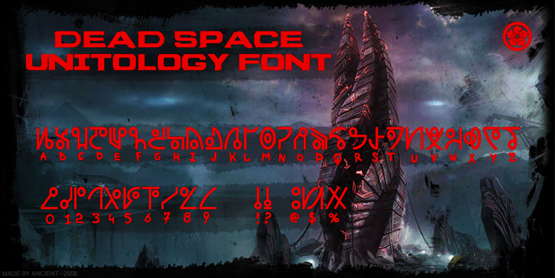 Dead Space Font Dafont Com