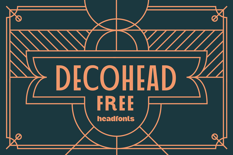 Decohead Font | Dafont.Com