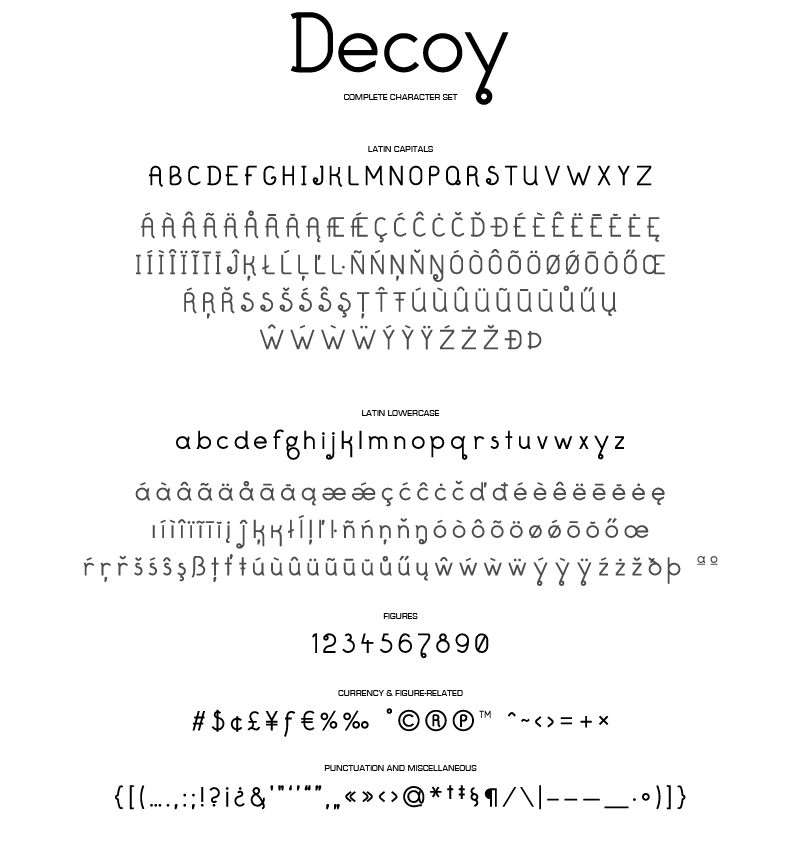 Decoy Font Dafont Com