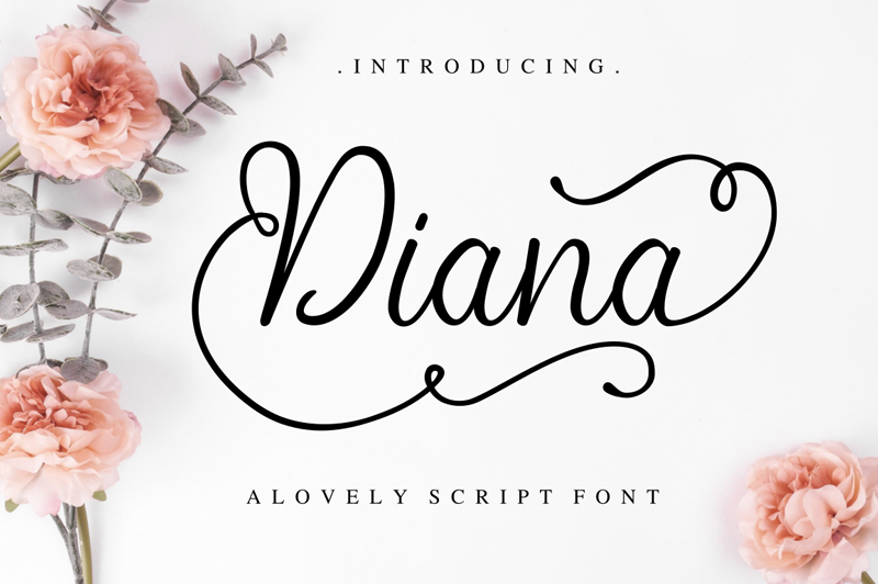 Diana Script Font | Dafont.com