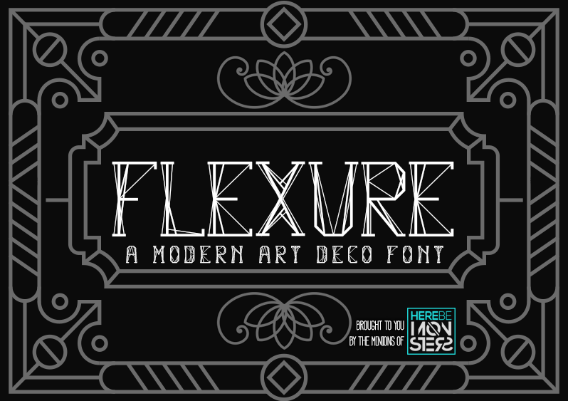 Flexure Font | Dafont.Com