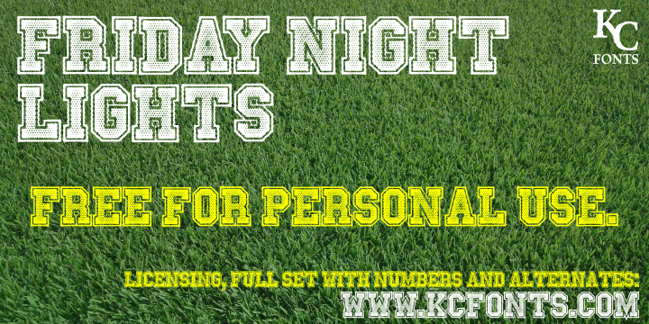 Friday Night Font