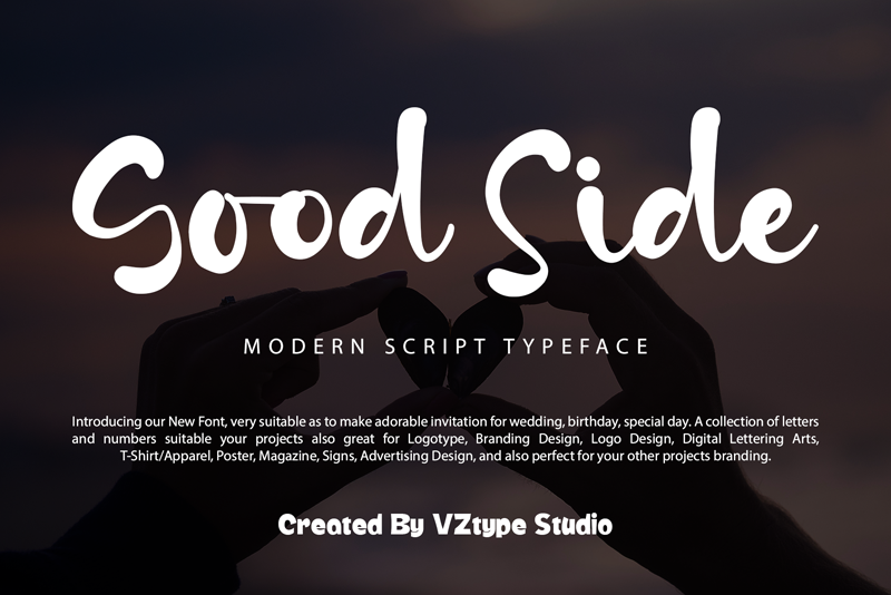 Good Side Font | dafont.com