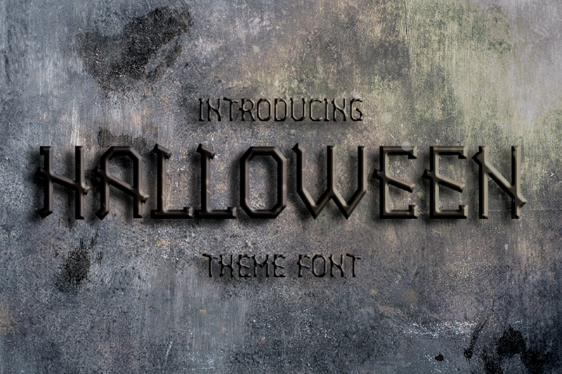 Halloween Font 