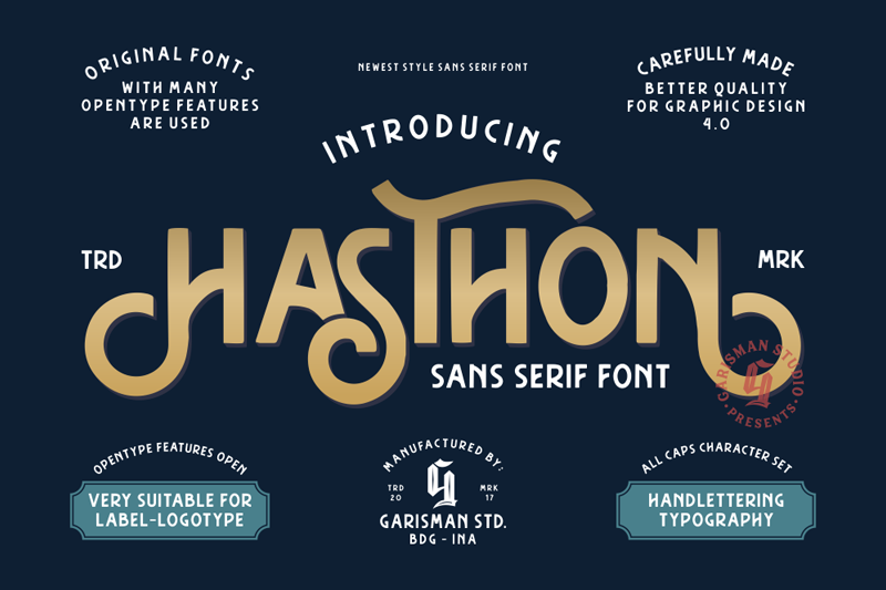 Download Free Hasthon Font Dafont Com Fonts Typography