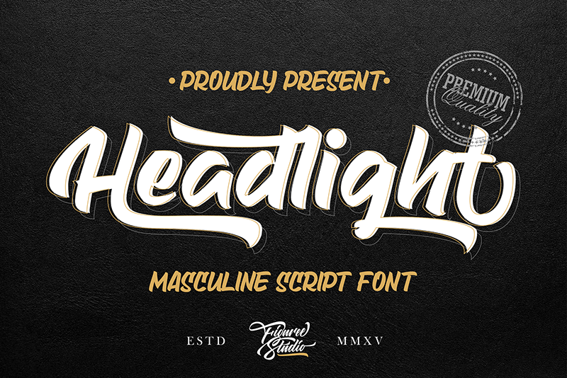 Download Free Headlight Font Dafont Com Fonts Typography