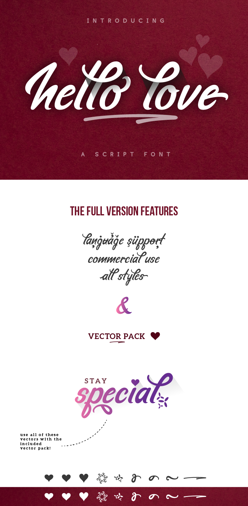 Hello Love Font