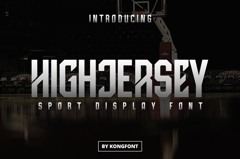 High Jersey Font