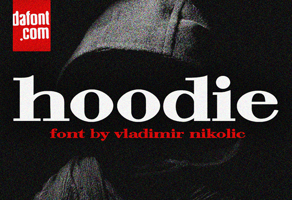 Hoodie Font | dafont.com