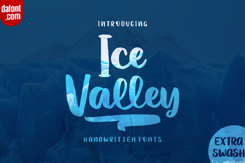 Download Free Ice Valley Font Dafont Com Fonts Typography