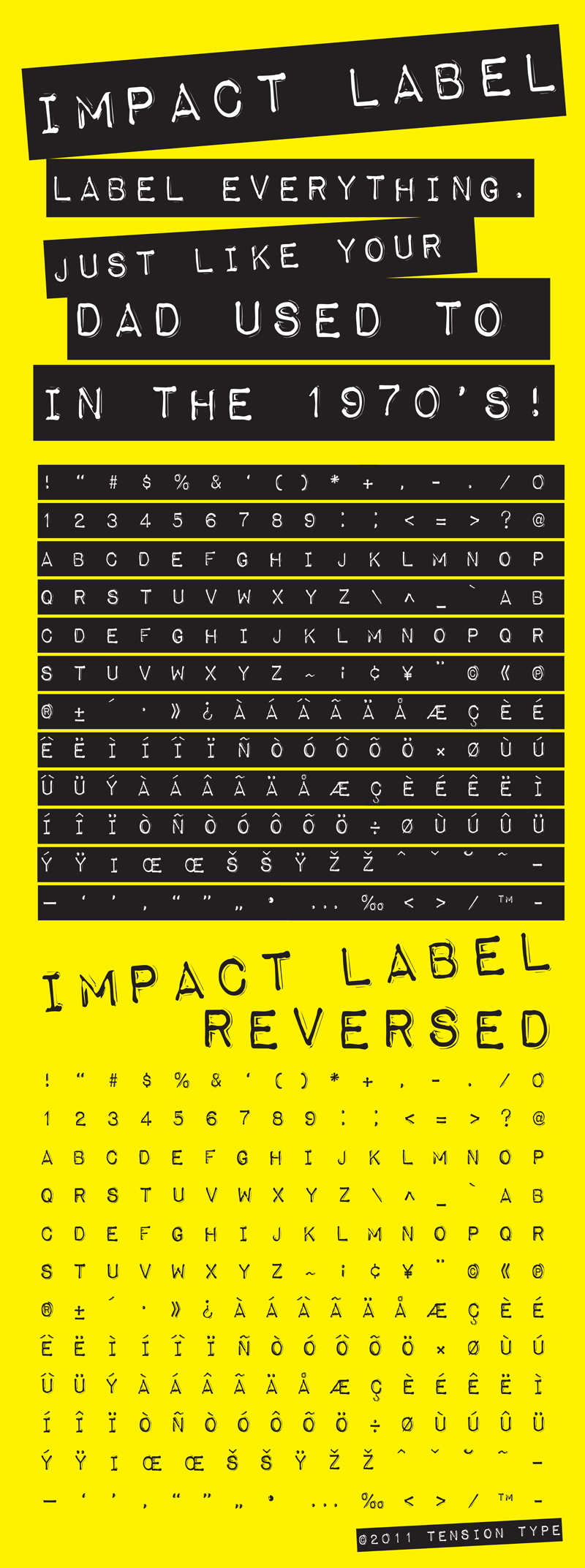 Impact Label Font Dafont Com