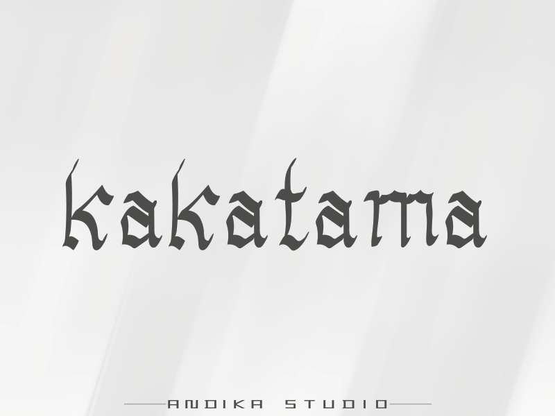 Download Free Kakatama Font Dafont Com PSD Mockup Template