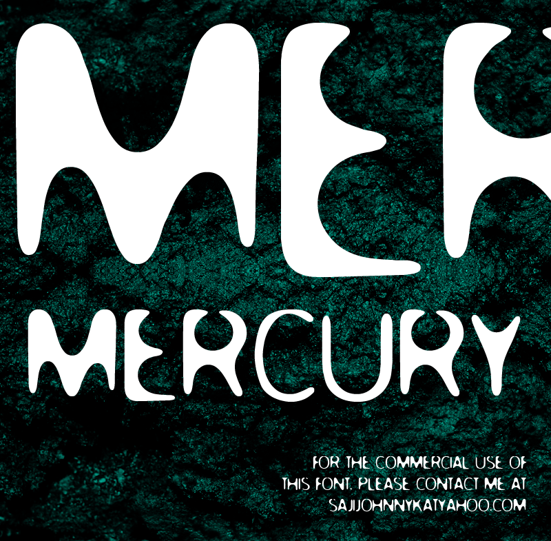 mercury font download