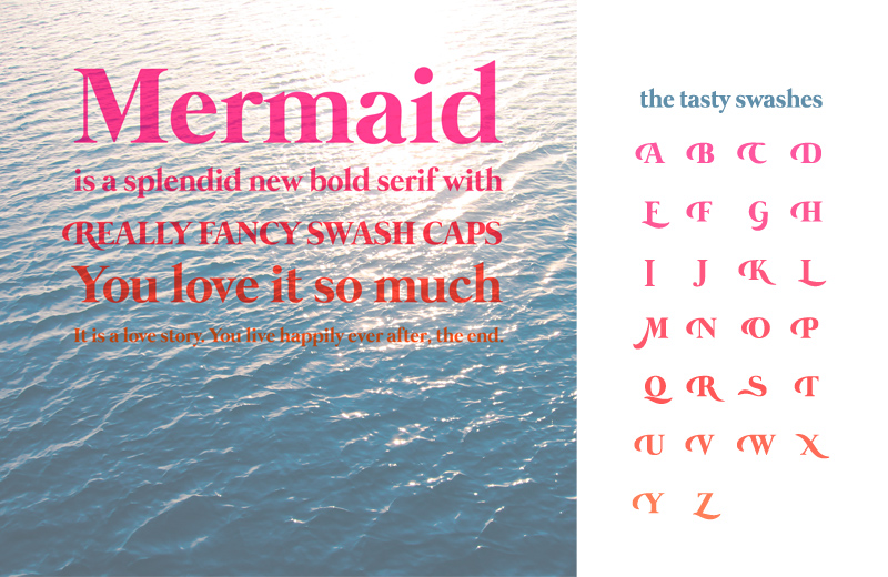 Mako Mermaids Font