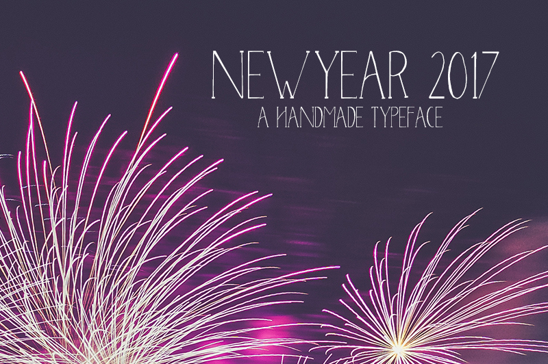 New Year 17 Font Dafont Com
