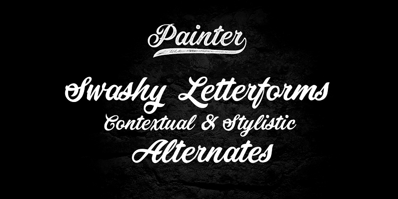 The Painter Font - Dafont Free