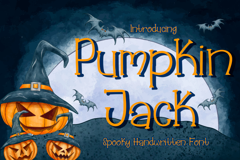 Pumpkin Jack Font 