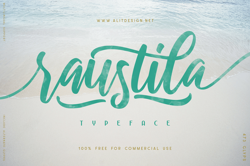 14 Free for Commercial Use Script Fonts