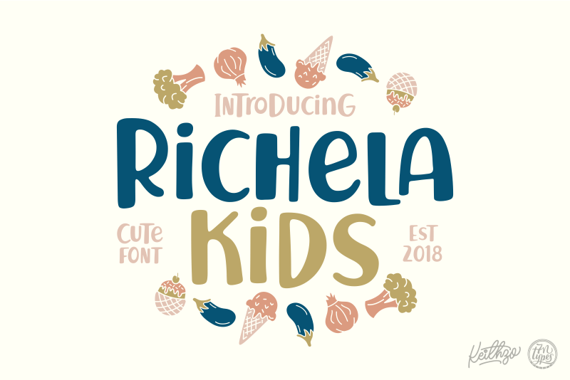Richela Kids Font | Dafont.com