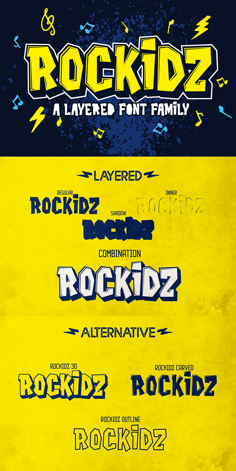 Download Free Rockidz Font Dafont Com Fonts Typography