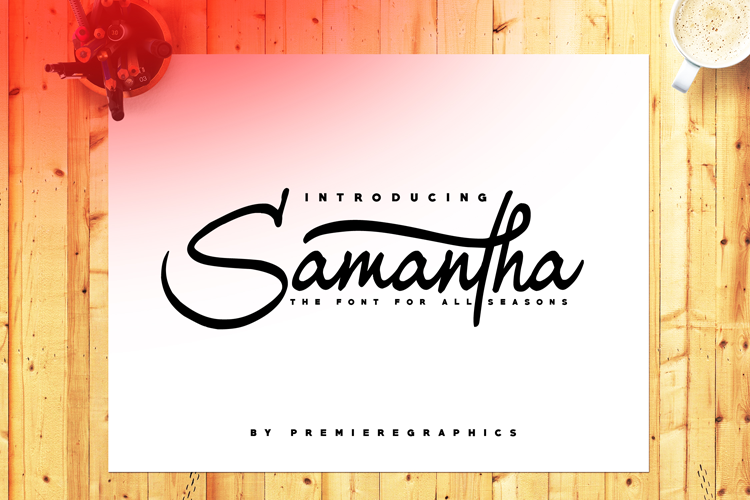 Download Free Samantha Font Dafont Com Fonts Typography