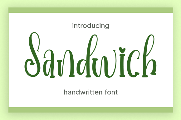 Sandwich | dafont.com