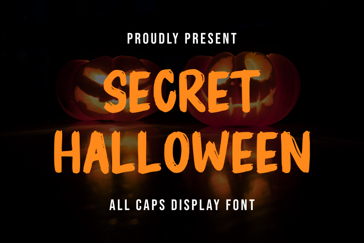 Secret Halloween Font 