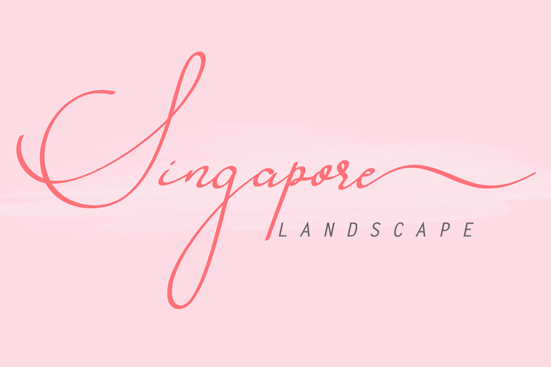 Download Free Singapore Landscape Font Dafont Com PSD Mockup Template