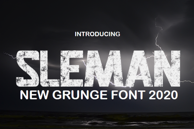 Download Free Sleman Font Dafont Com Fonts Typography