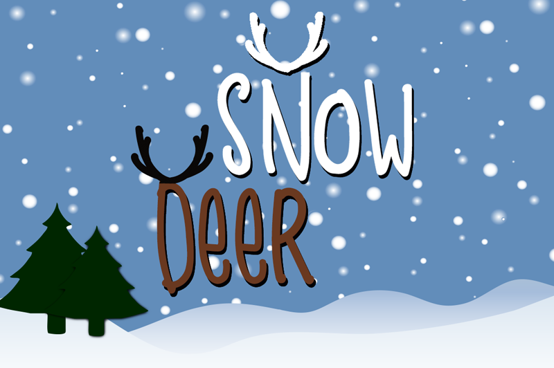 Snow Deer Font