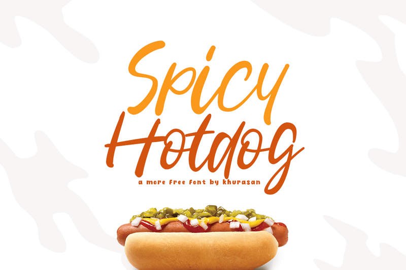 Spicy Hotdog Font | dafont.com
