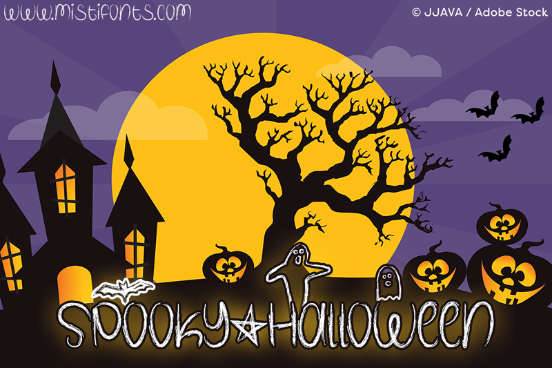 Spooky Halloween Font 