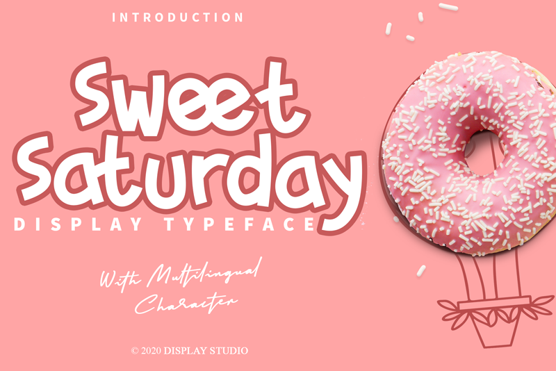 Sweet Sprinkles TrueType Font Digital Download File