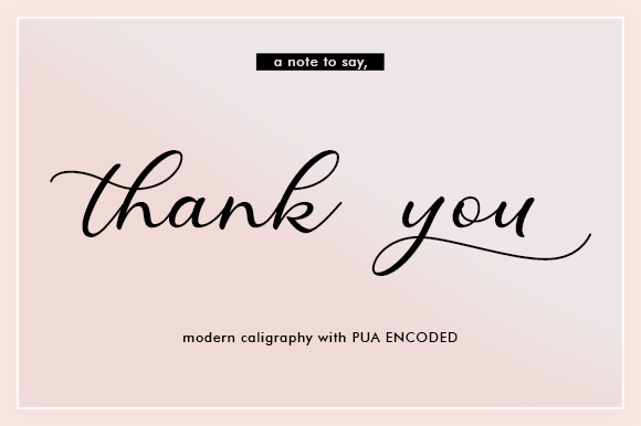 Download Free Thank You Font Dafont Com Fonts Typography