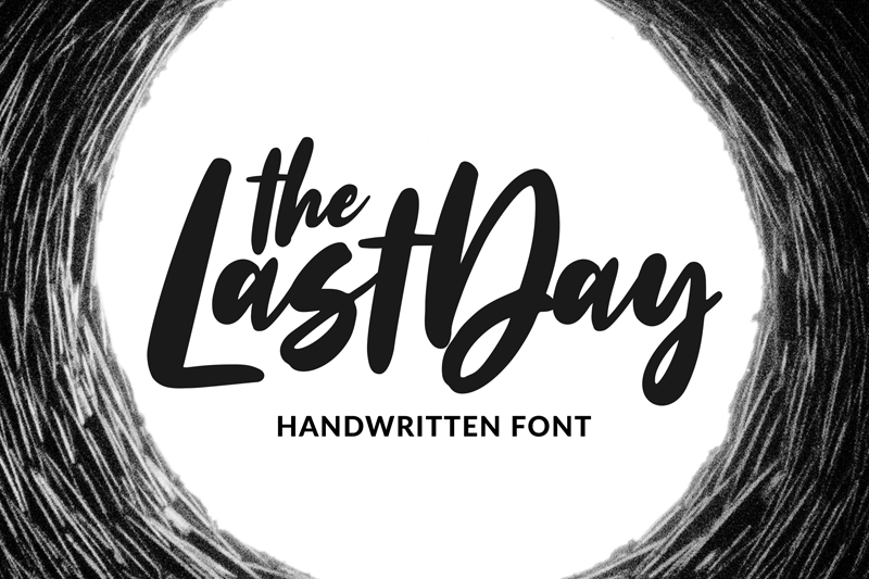 The Last Day Font Dafont Com